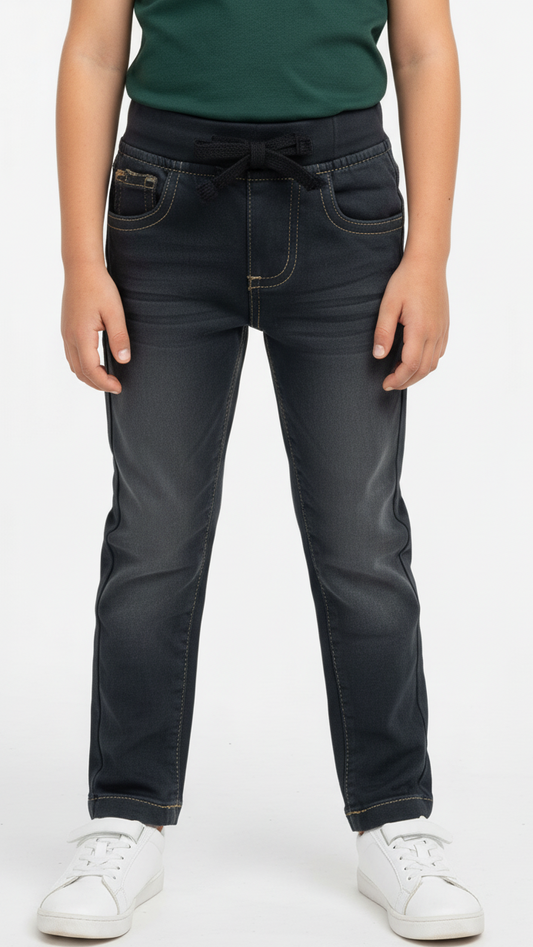MY CHICCO BOYS DARK NAVY JOGGER JEANS