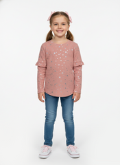Girls Long Sleeved T Shirt