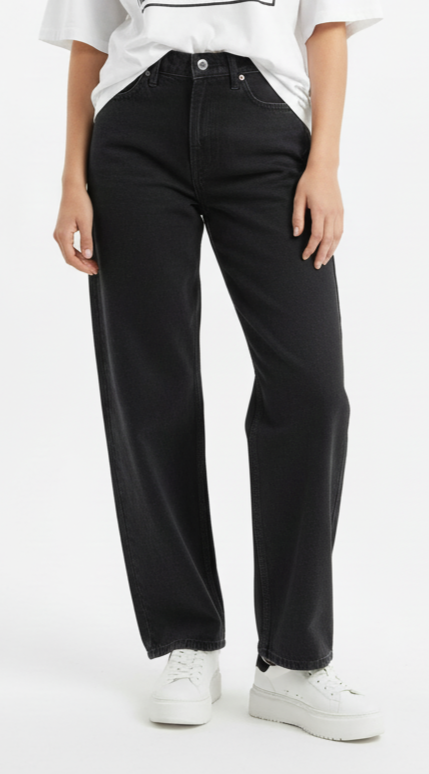 GAP High Rise Barrel Jeans