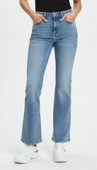 H&M Curvy Fit Bootcut High Jeans