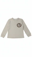 MINOTI KIDS WASHED DUNGAREES AND TOP SET