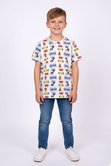 NEXT BOY ALL OVER PRINTED T-SHIRT