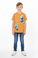 BOY T-SHIRT BAT MAN PHOTO PRINT