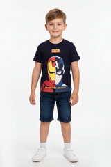 ZOCHEE Marvel Whose Side Are You Print T-Shirt