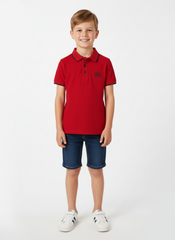 VERTBAUDET لڑکے Pique Knit پولو