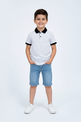 TOP TOP Boys Printed Polo