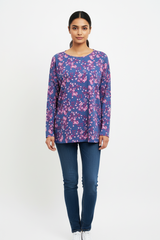 WOMENS PRINTED FULL SLEEVE T SHIRT