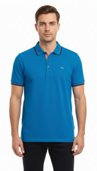 BRAX MENS LOGO BASIC POLO