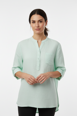 SPLASH WOMENS PLAIN LINEN SHIRT