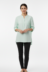 SPLASH WOMENS PLAIN LINEN SHIRT