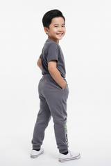 ZR بوائز دی بیٹ مین پرنٹ شدہ ٹراؤزر