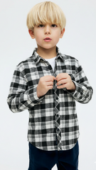 MY CHICCO KIDS CHECK SHIRT WITH POCKET