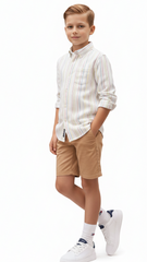 میری CHICCO بوائز ملٹی اسٹریپس شرٹ