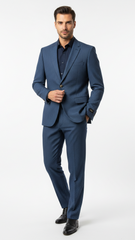 مینز سلم فٹ پرنٹ شدہ پریمیم بلیزر مختصر لمبائی