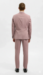 Mens Light Pink Premium Blazer Regular Length