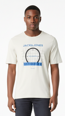 J&J Mens Jcoocean Crew Neck T Shirt