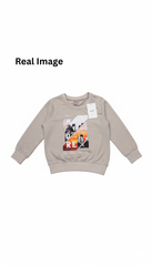 NXT Boys Graphic Printed Grey Sweatshirt