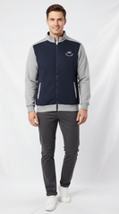 YANKEE COTTON MENS BASIC ZIPPER