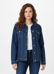 BRAVE SOUL WOMENS DENIM JACKET
