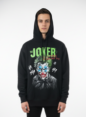 URBAN WAY MENS JOCKER PRINT HOODIE