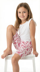 STUDIO33 Girls Floral Printed shorts