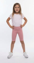 OKAIDI Girls Textured Printed shorts