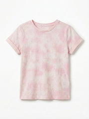 NAME IT Girls Acid Pink With Stone Detailed Tee