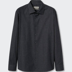 ایم این جی مینز سلم فٹ چیک شرٹ