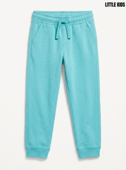 Littlekids Kids Turquoise Blue Casual Athletic Jogger Pants| SM GARMENTS