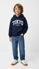 LEFTIES BOYS BASIC ZIPPED HOODIE