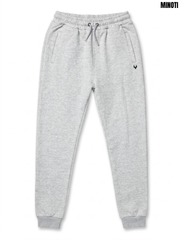 Minoti Boys Light Grey Heather Fleece Active Jogger Pants| SM GARMENTS