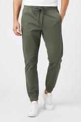 ZR MENS BASIC GREEN JOGGER TROUSER