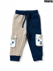 Boys' Two-Tone Puppy Pocket Joggers | Comfortable Kids Casual Pants