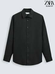 MEN TEXTURED SLIM FIT SHIRT