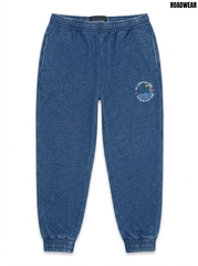 Roadwear Boys Blue Acid-Wash The Ocean Graphic Casual Jogger Pants| SM GARMENTS