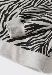MNG Girls Zebra Print Sweat Shirt