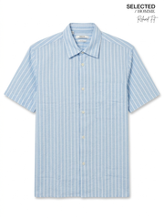 Men Cashmere Cotton Blend Shirt