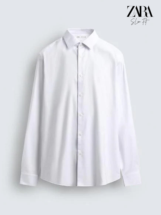 SLIM FIT TEXTURED SHIRT