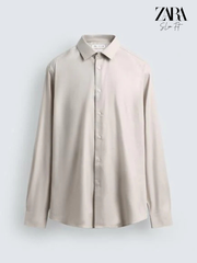 SLIM FIT TEXTURED SHIRT