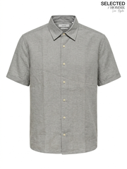 Men Linen Blend Shirt