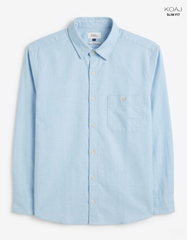 Men Cotton Sport Collar Shirt