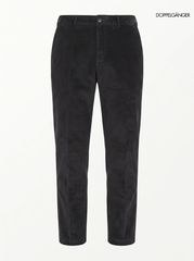 Doppelganger Men's Comfort Fit Velvet Trousers