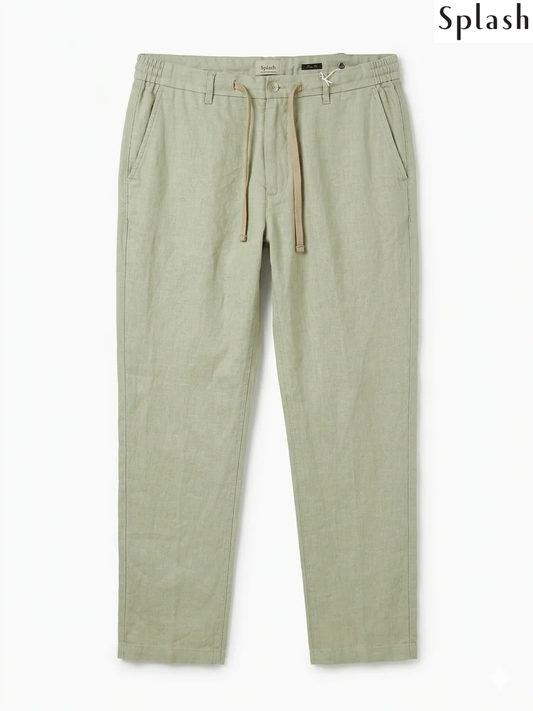 MENS LINEN TROUSER PANTS