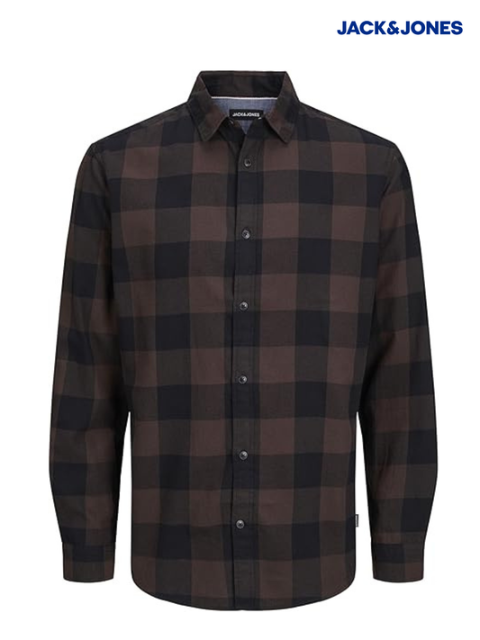 Jack & Jones Men Slim Fit Checked shirt