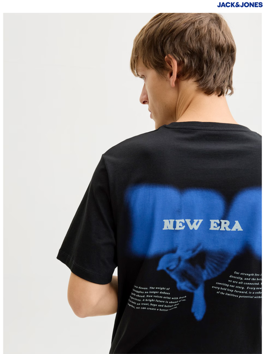 JJ Rebel Men Shirt 'JREBRILEY' in Black