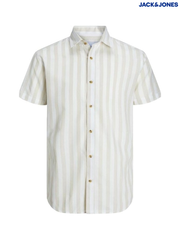 JACK & JONES Men's Oxford Stripe Shirt