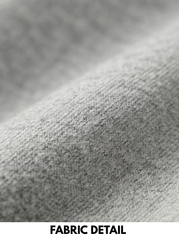 Kids BRANDED' Light Grey Zip-Up Hoodie with Front Pockets