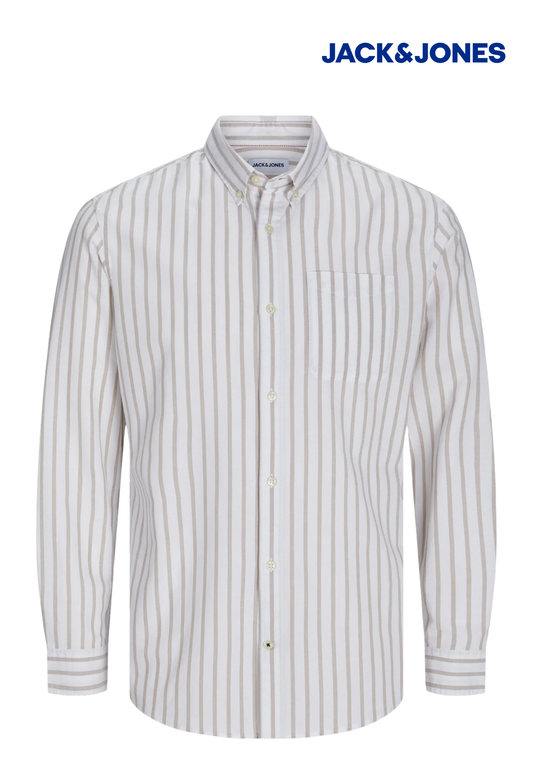 Jack & Jones JJEOXFORD Shirt - Crockery