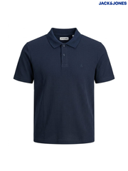 JJ Mens Austin Polo Waffle