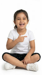 ایم او کڈز بیسک یلو شارٹس